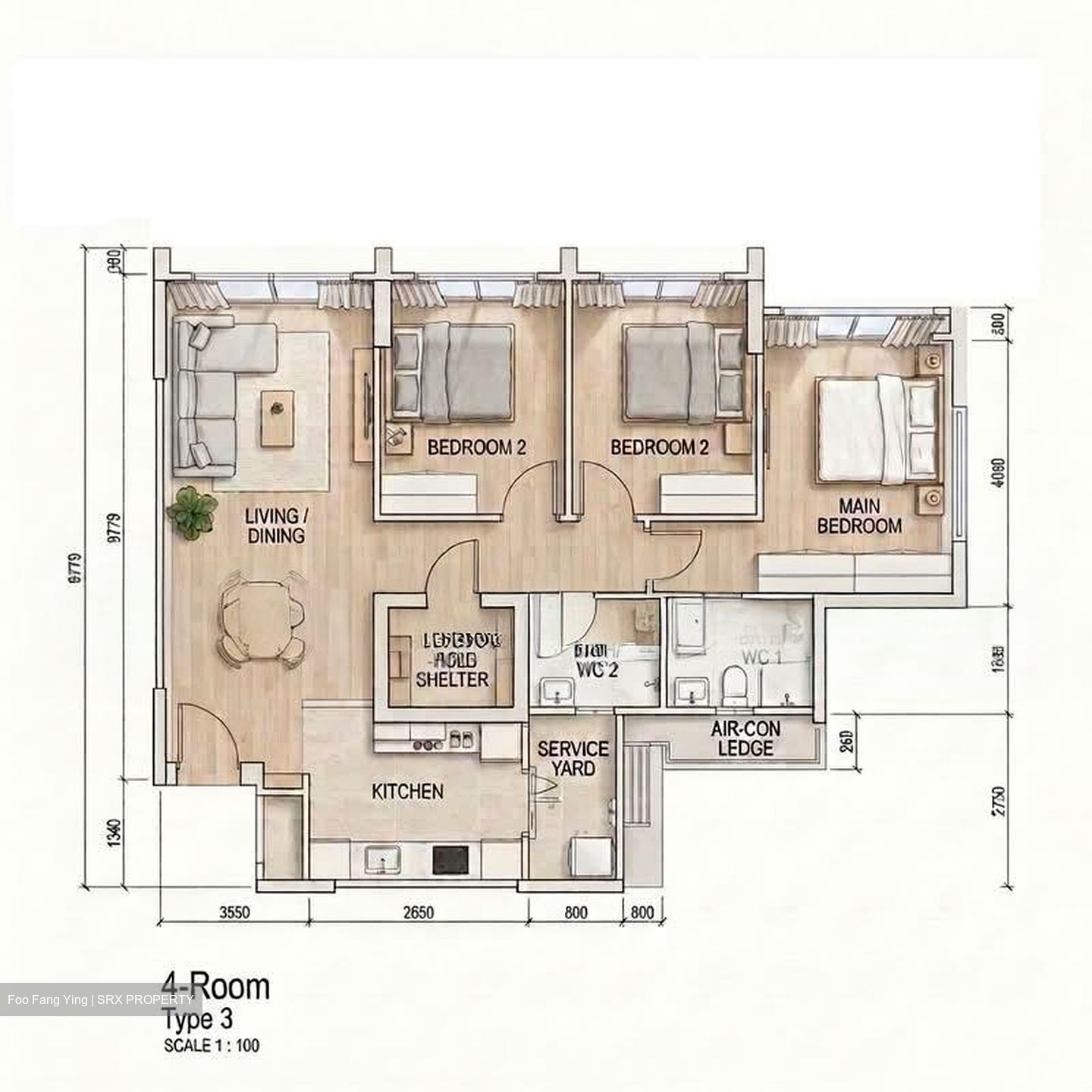 Blk 180C Rivervale Arc (Sengkang), HDB 4 Rooms #584980361